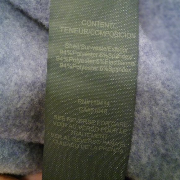 Womens Merrell Polor fleece zip vest Bearing Sea - Picture 7 of 7